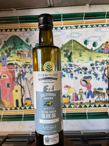 Customer photo review of Organic Extra Virgin Olive Oil Family Blend 2022