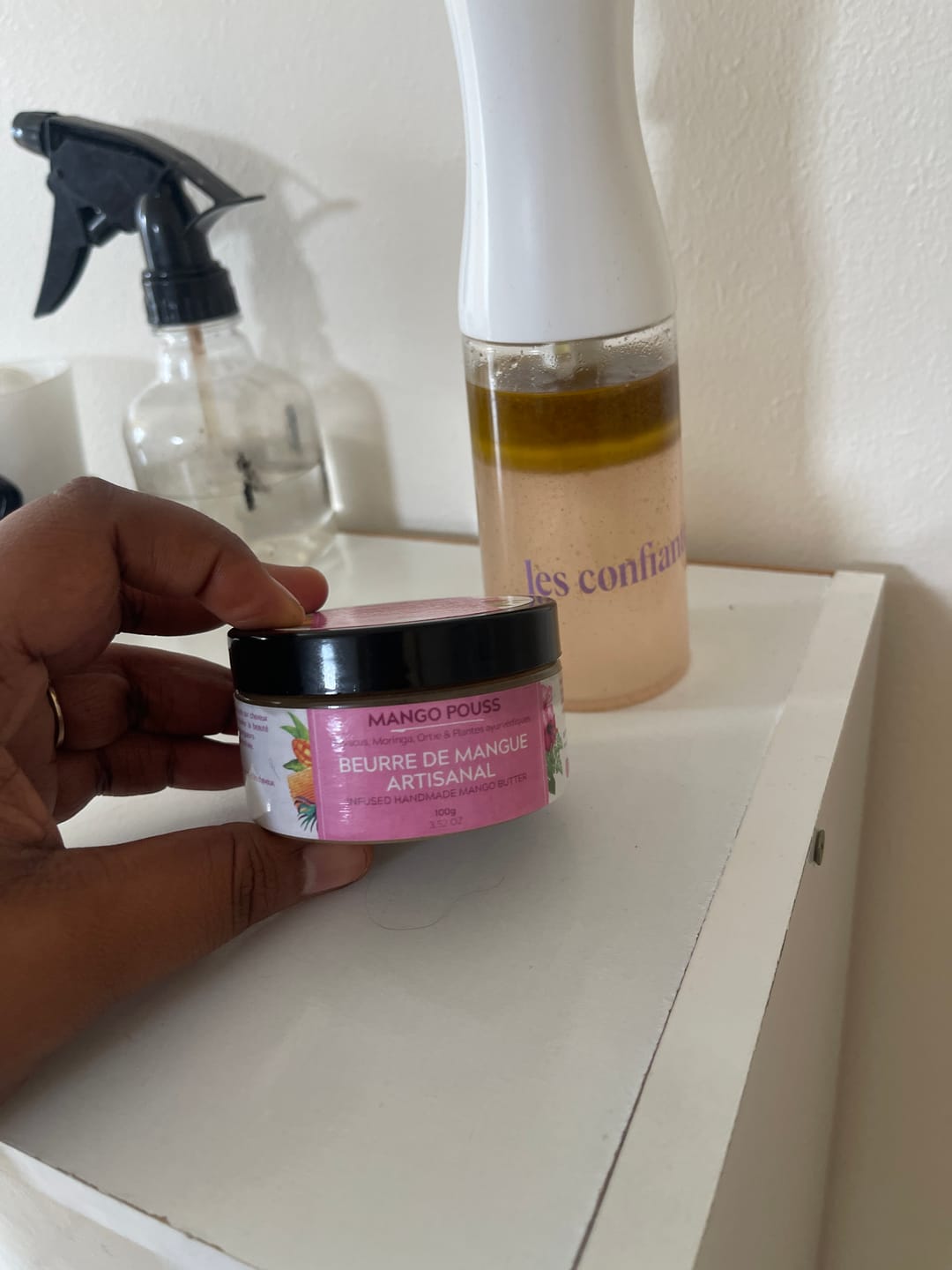 Customer photo review of Beurre de mangue artisanal POUSS