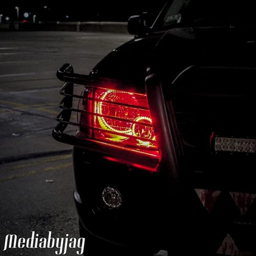 Customer photo review of 2002-2005 Ford Explorer Multicolor Halo Kit