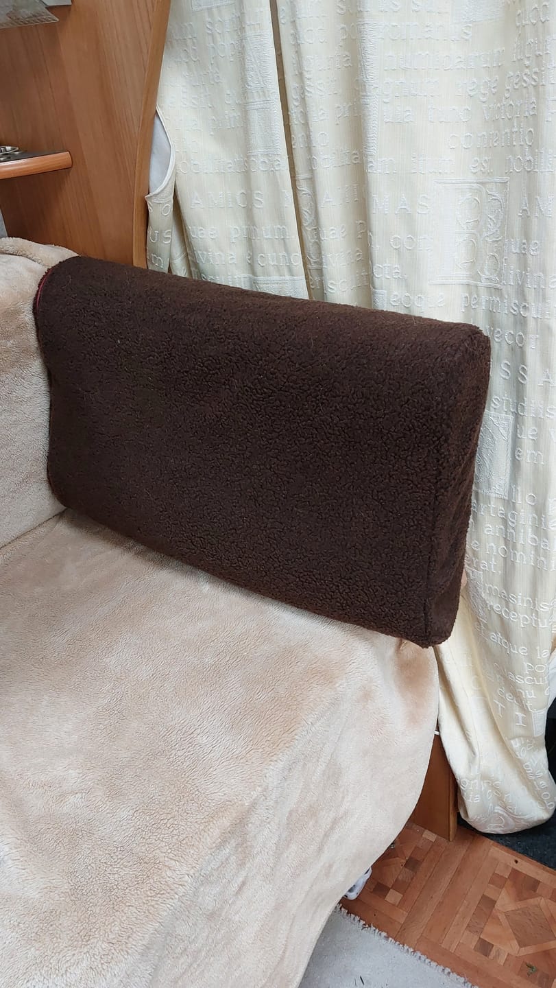 Customer photo review of Sherpa Faux Fur Fabric