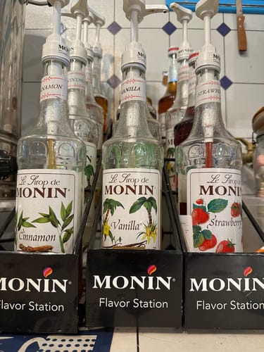Customer photo review of Syrup Monin Sabor Vainilla 750 Ml