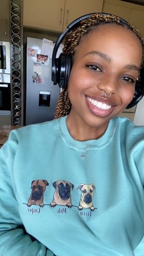 Customer photo review of CREWNECK (Unisex)