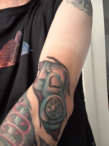 Customer photo review of TattooNumbx Numbing Cream