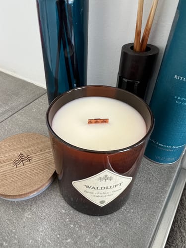 Customer photo review of Waldluft Kerze (🌲)