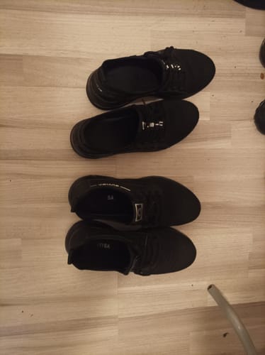 Customer photo review of FansGemacht Leichte atmungsaktive Sicherheitsschuhe