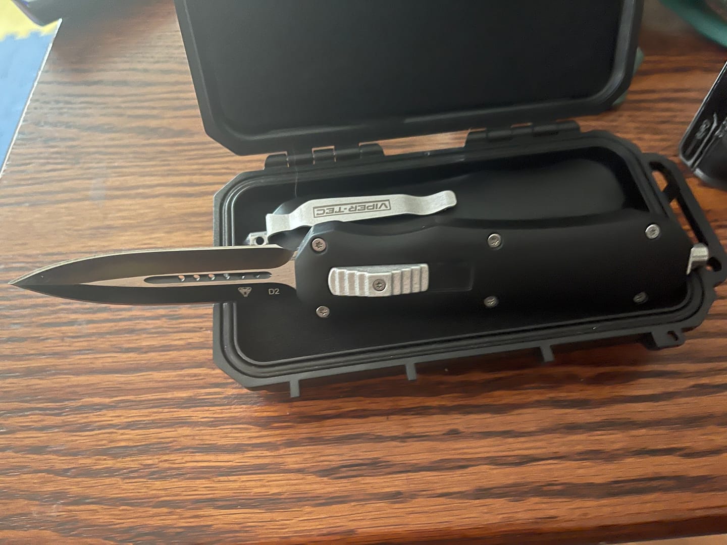 Customer photo review of Black Reaper OTF Knife