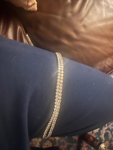 Customer photo review of Tennis Chain (Silver) 5mm