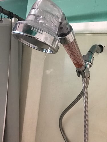 Customer photo review of The Best Eco-Friendly Shower Head