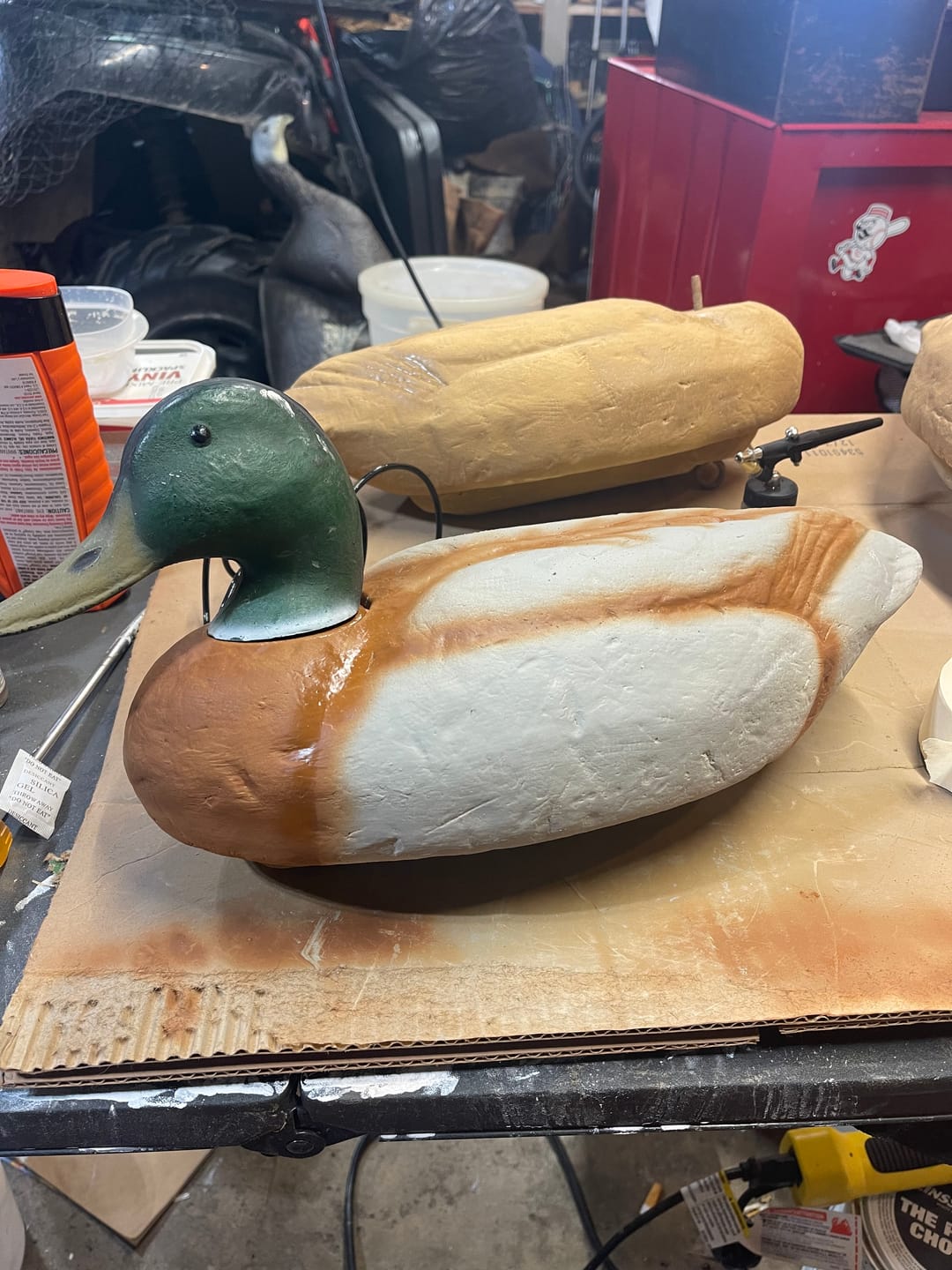 Customer photo review of Decoy Paint Kit - Large
