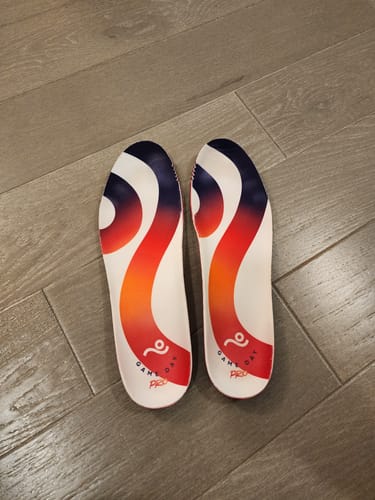 Customer photo review of Game Day Pro Insoles