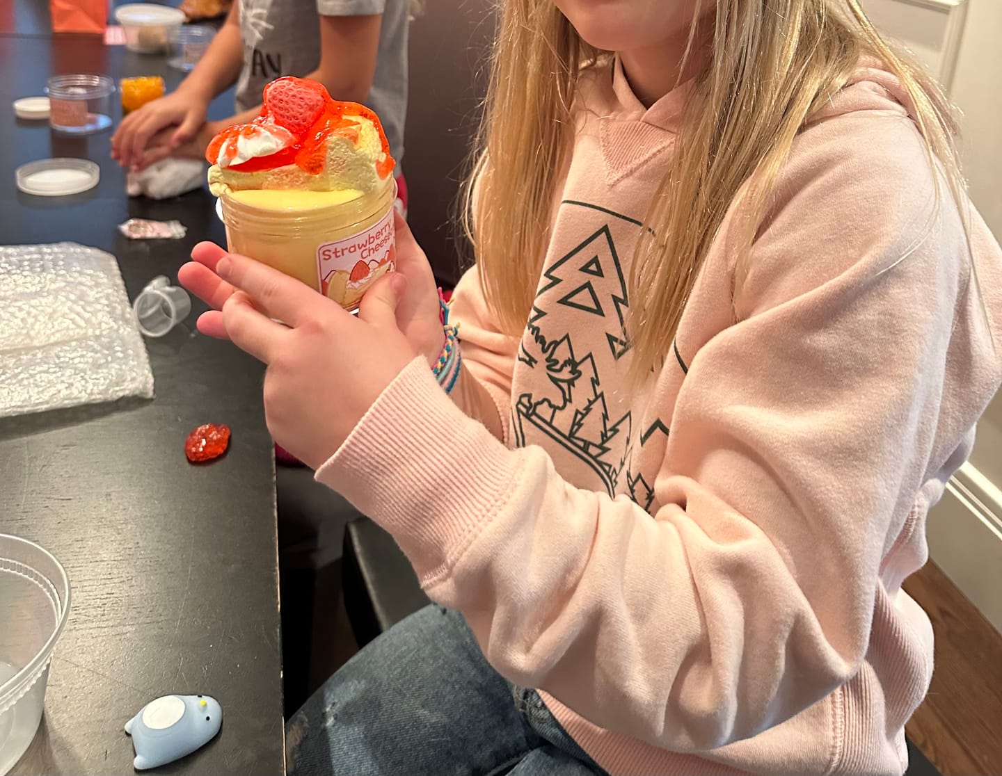 Customer photo review of Strawberry Cheesecake