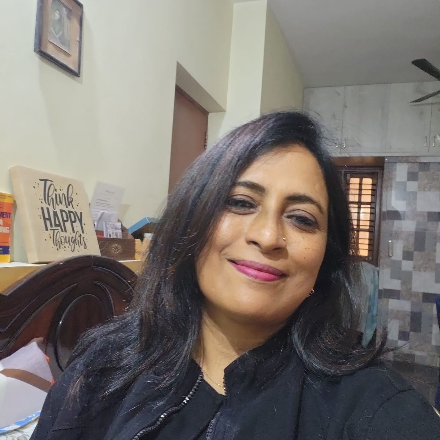Customer photo review of Dark Brown 3.00 SacredHerbs Botanically Activated Gel Hair Color