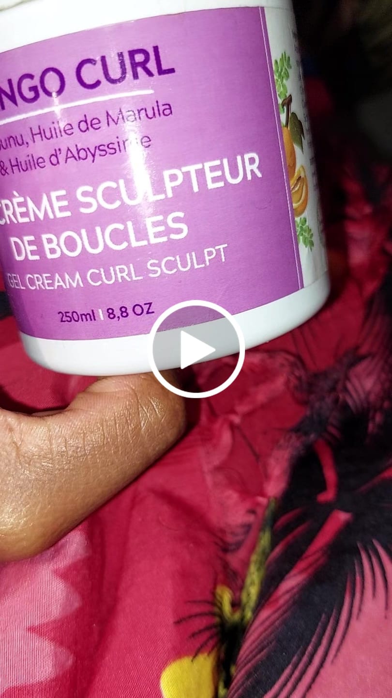 Customer video review of Gel-Crème Sculpteur de Boucles