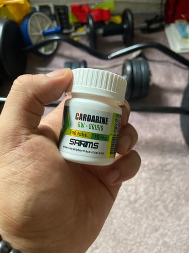 Customer photo review of Cardarine GW-501516
