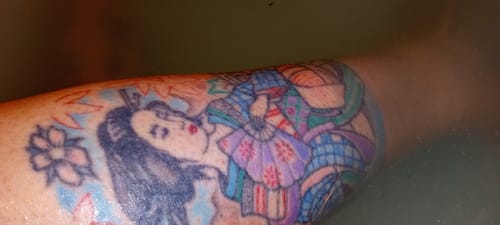 Customer photo review of 9 Pack Bath Bombs