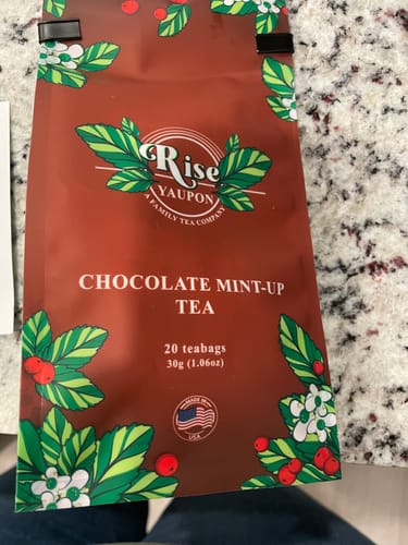Customer photo review of Chocolate Mint-Up Tea