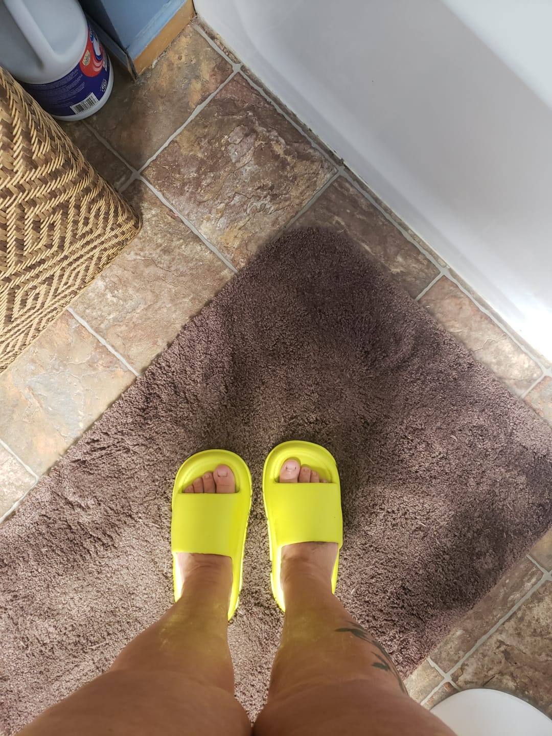 Customer photo review of Cloud Slides - Plush Dream