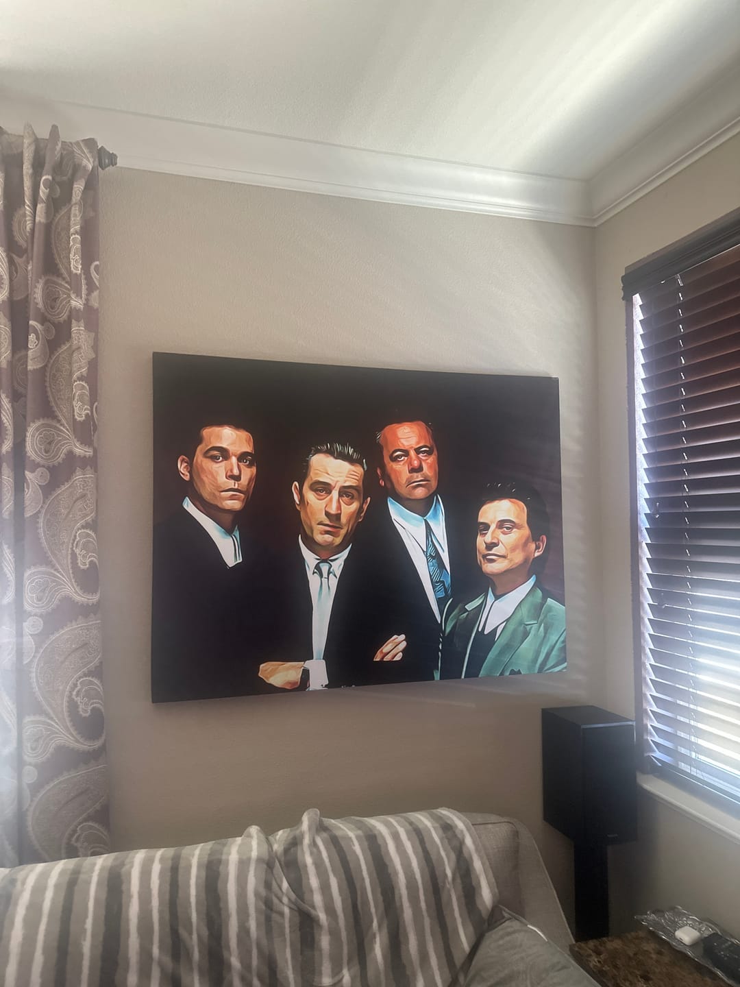 Customer photo review of Goodfellas Wall Art