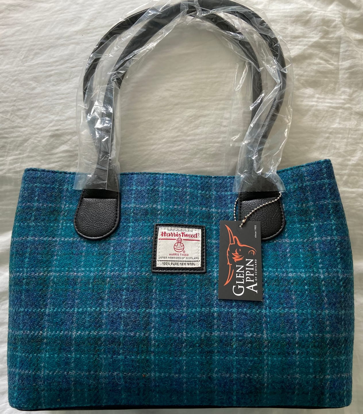 Customer photo review of Classic Harris Tweed Handbag