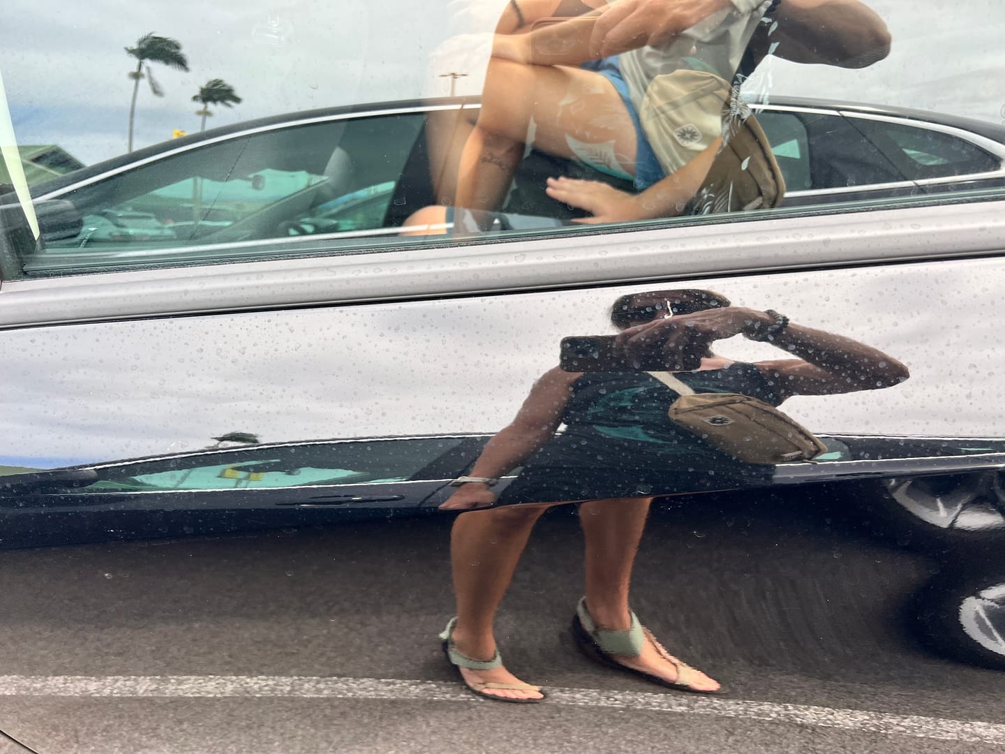 Customer photo review of Louie Sling Tan
