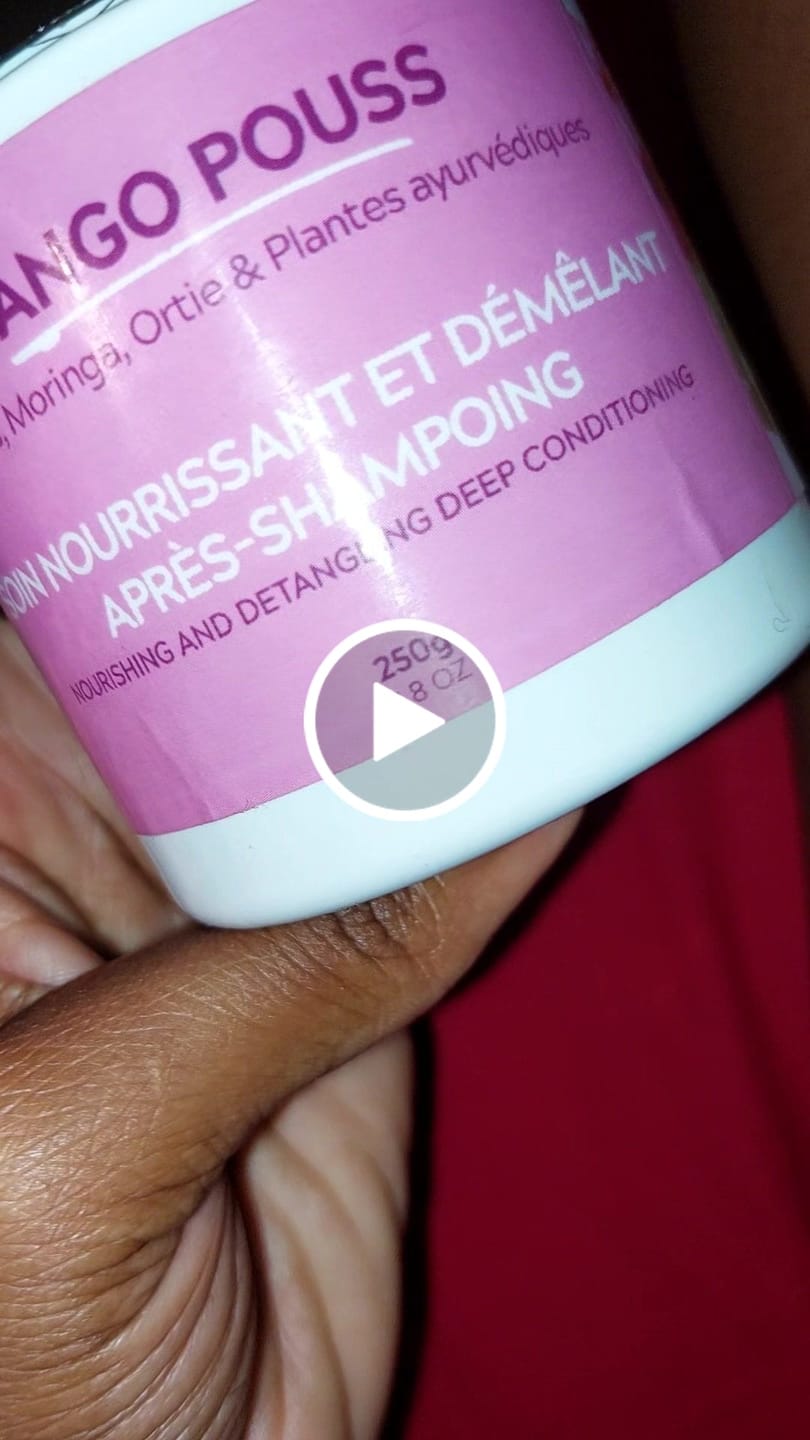 Customer video review of Soin nourrissant et démêlant après-shampoing - POUSS
