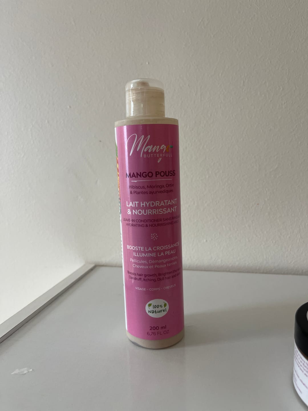Customer photo review of Lait hydratant et nourrissant - POUSS