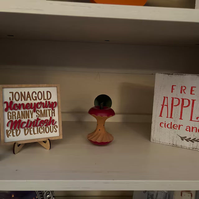 Customer photo review of Apple Themed Tiered Tray Decor Bundle