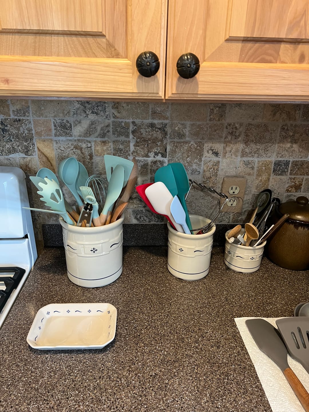 Customer photo review of Silicone Utensils Set