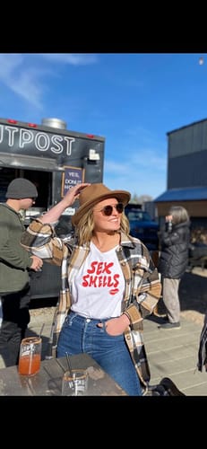 Customer photo review of Plaid Chic Coat