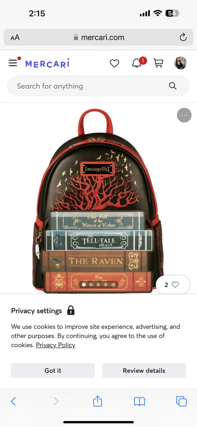 Customer photo review of 707 Street Exclusive - Loungefly Nickelodeon Rugrats Chuckie Cosplay Mini Backpack With Removable Glasses