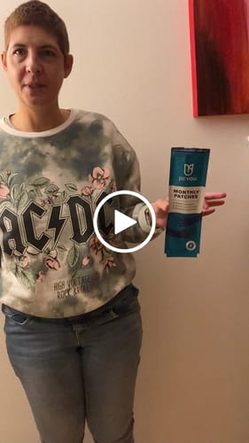 Customer video review of Patchs huiles essentielles