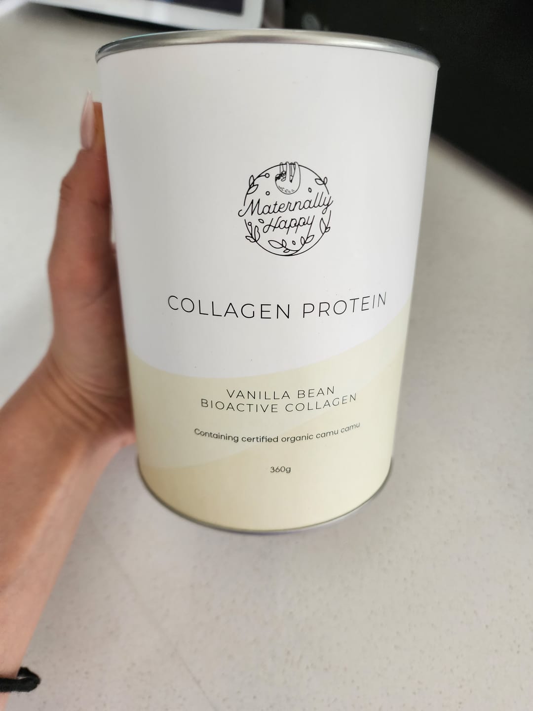Customer photo review of Collagen Protein | Vanilla Bean
