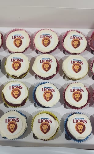 Customer photo review of Brisbane Lions AFL Club - Edible Icing Images