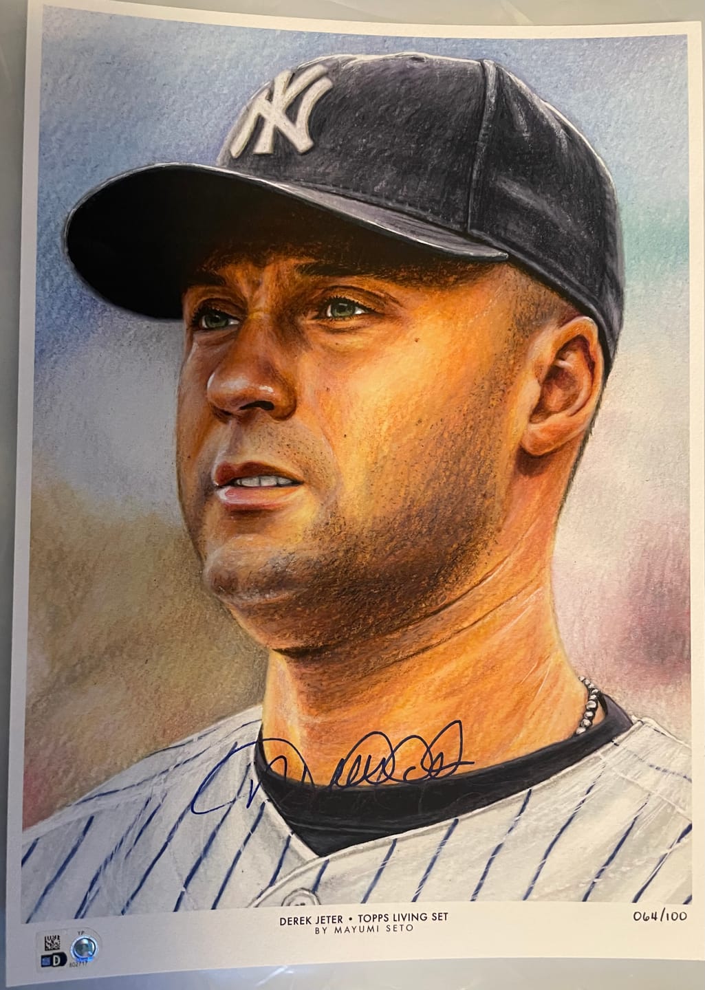 Customer photo review of Derek Jeter Autograph Signing