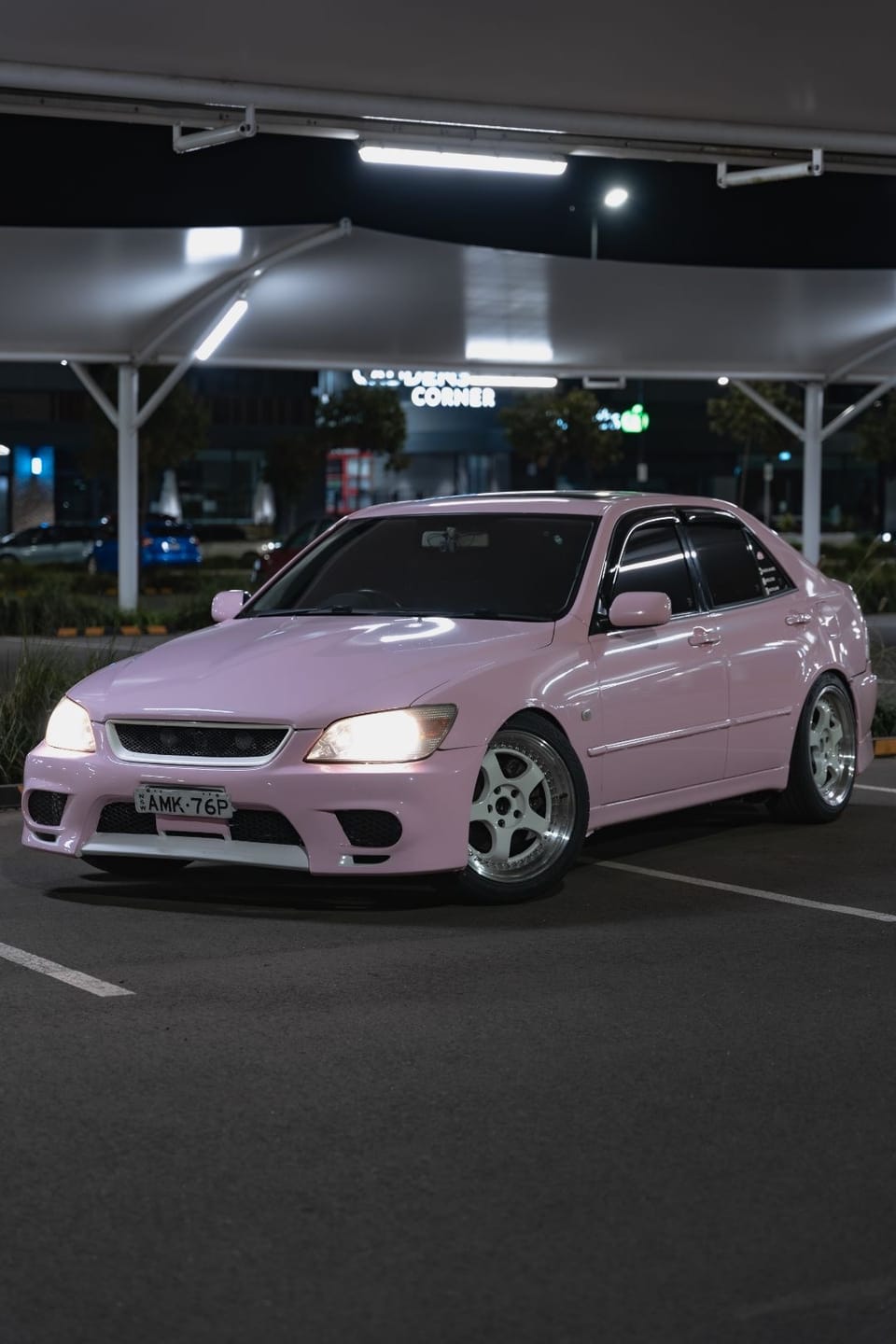 Customer photo review of High Glossy Baby Pink Vinyl Wrap