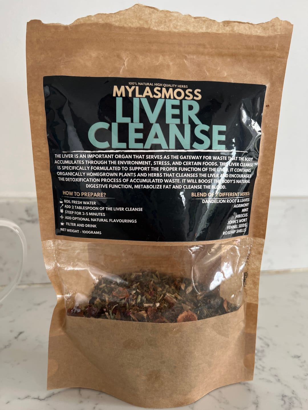 Customer photo review of Liver Cleanse