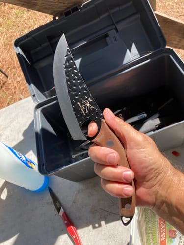 Customer photo review of CAVEMANSTYLE™ ULTIMO 1.0 KNIFE