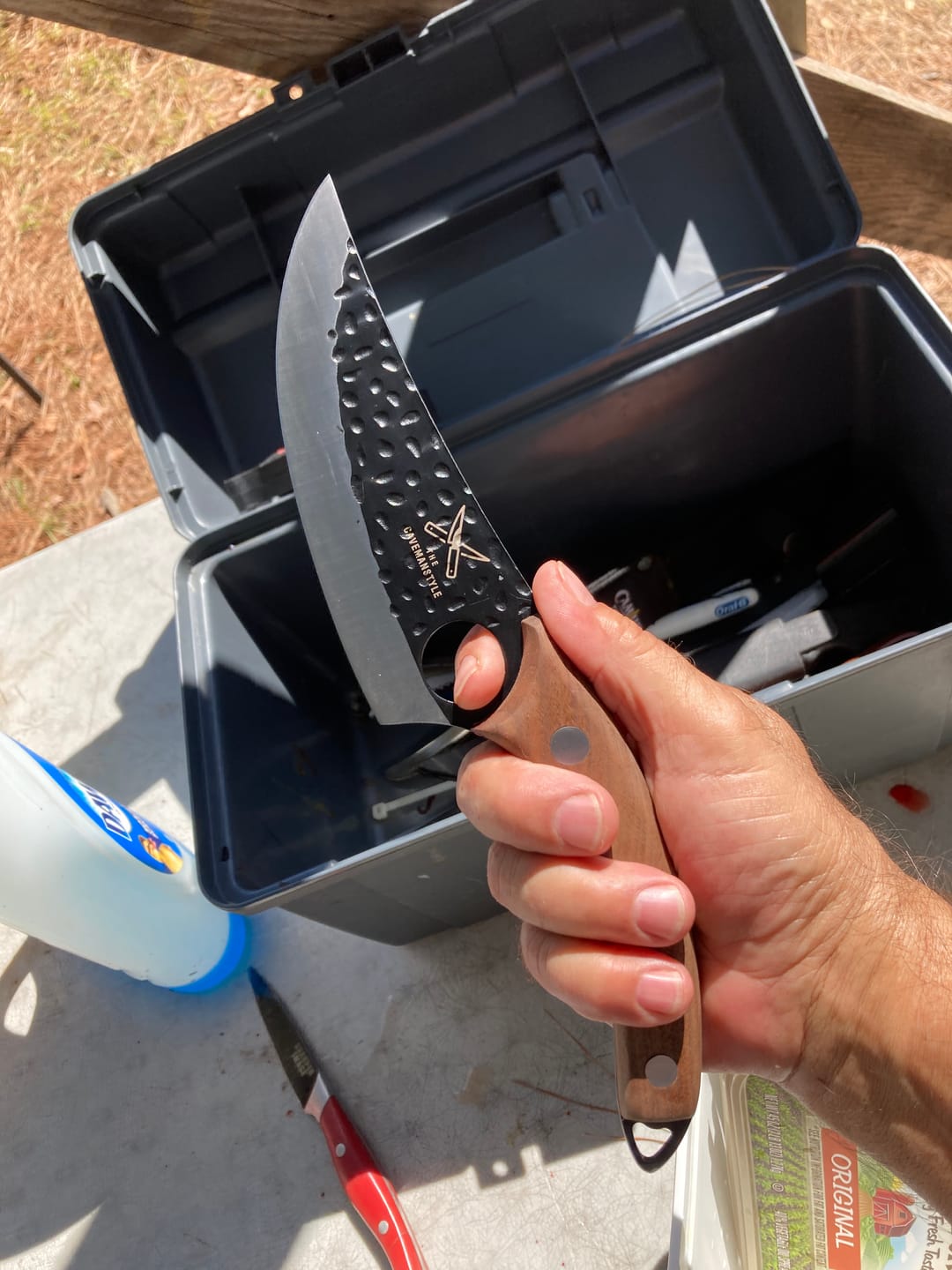Customer photo review of CAVEMANSTYLE™ ULTIMO 1.0 KNIFE