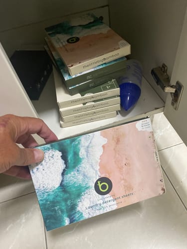 Customer photo review of Laundry Detergent Eco-Sheets™