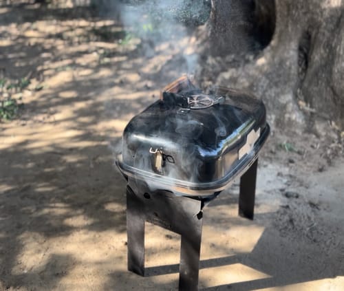 Customer photo review of G1 Modular Grill & Smoker
