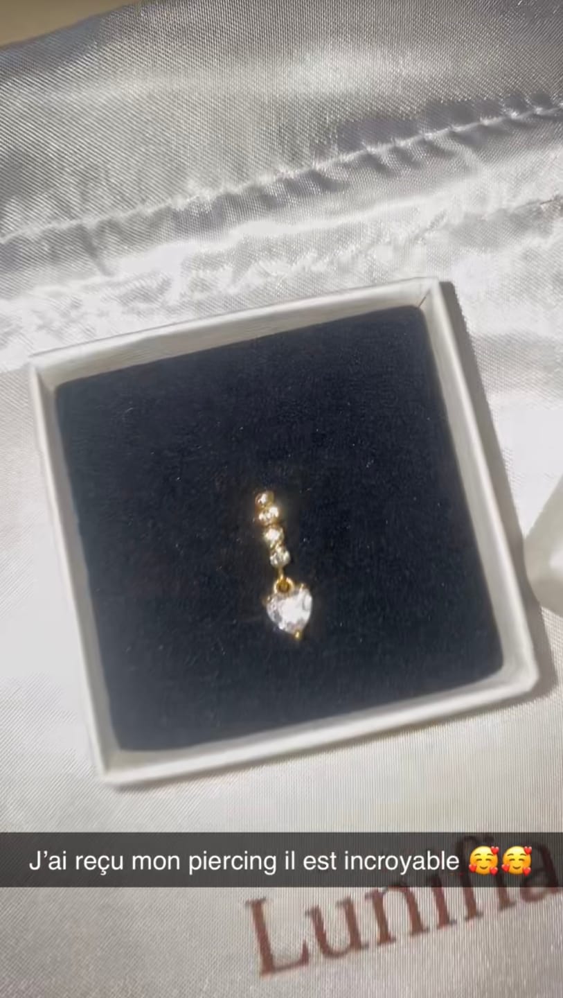 Customer photo review of Piercing Coeur
