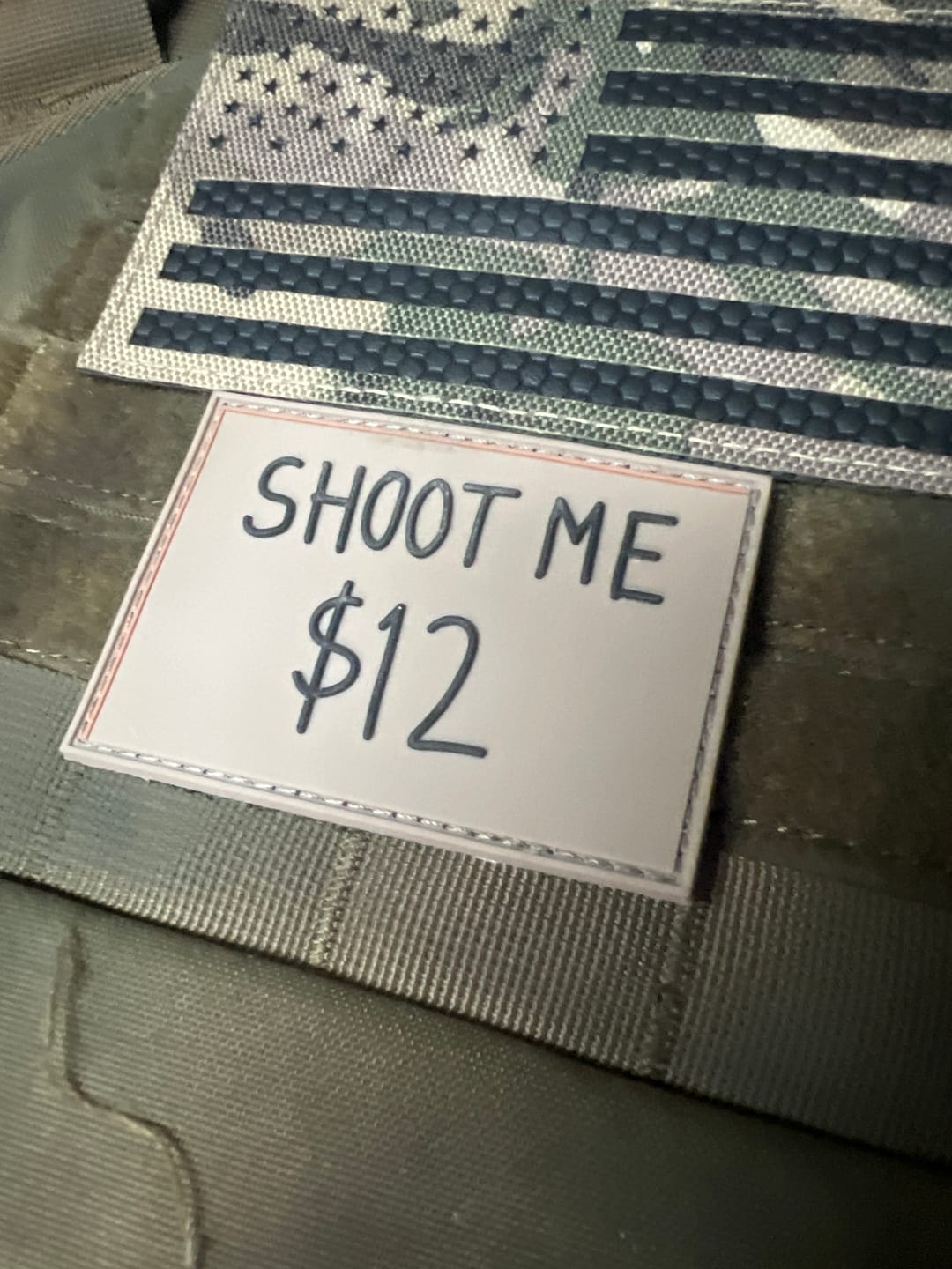 Customer photo review of Shoot Me Patch
