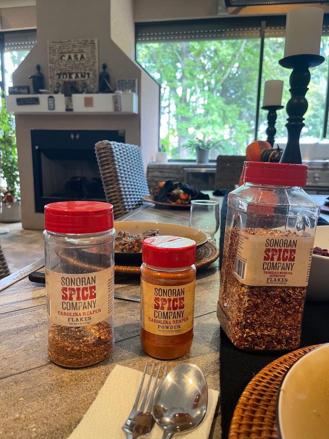Customer photo review of Trinidad Scorpion Pepper Flakes