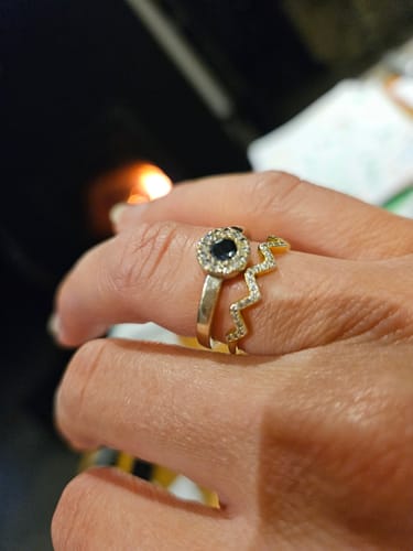 Customer photo review of Bague Ajustable - À ma soeur - Je serai toujours à tes côtés (Edition limitée)