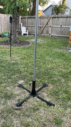 Customer photo review of Heavy Duty Foldable Prop Stand™