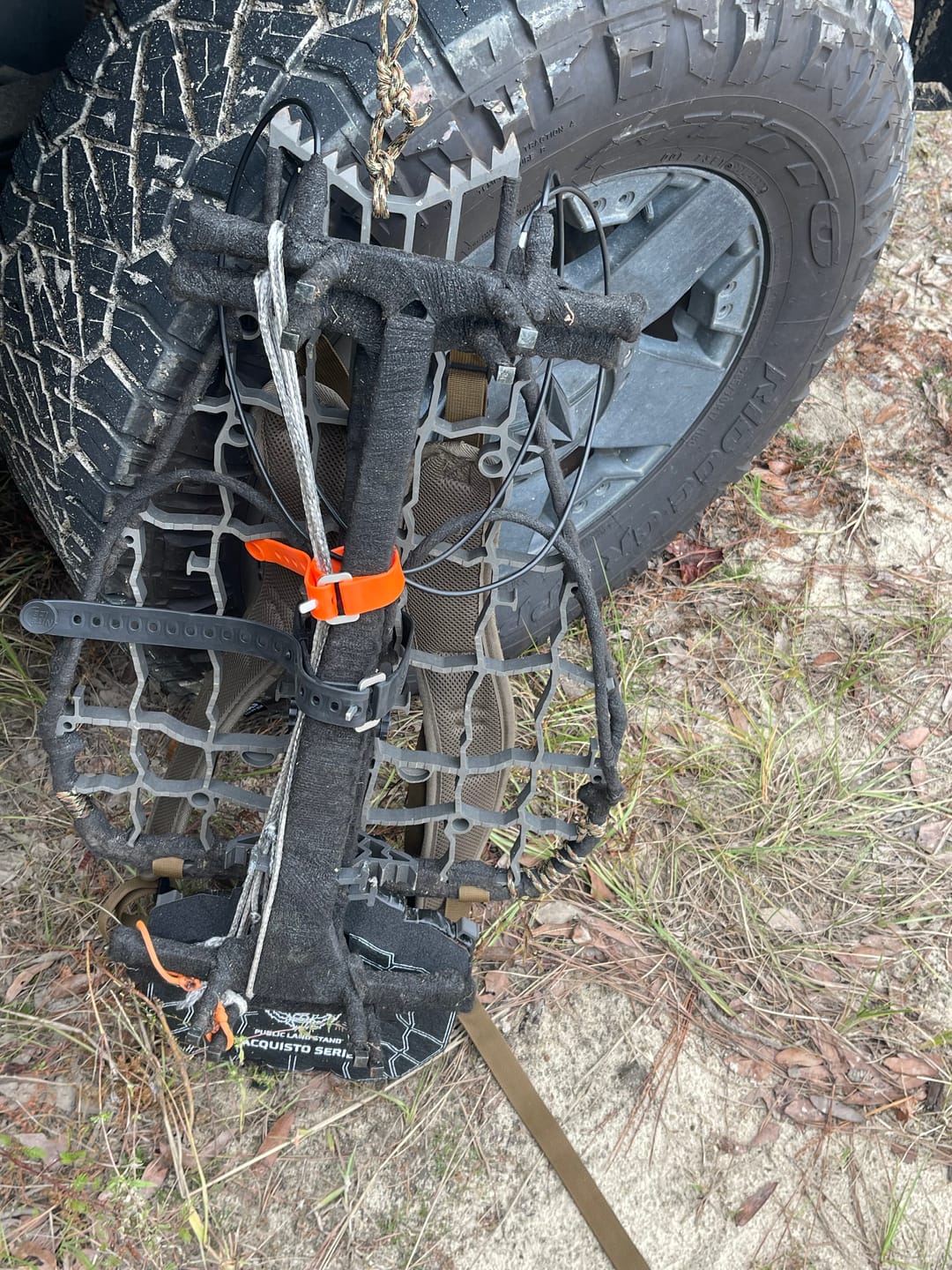 Customer photo review of D'Acquisto Series Hang-On .5 / Public Land Stand ™