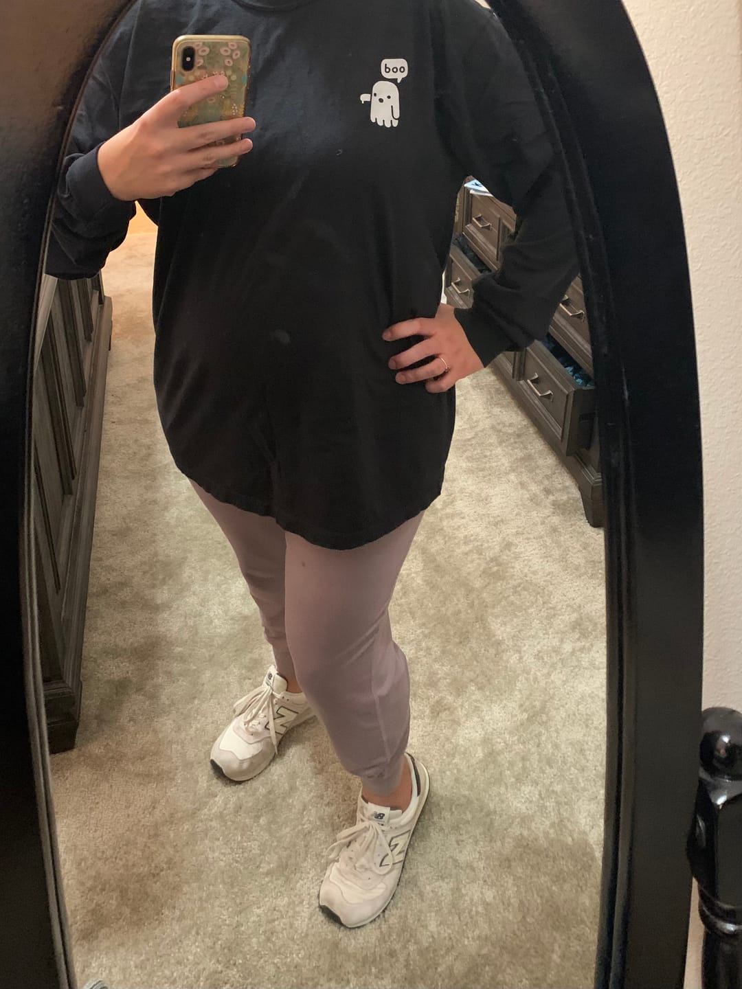 Customer photo review of Boo Ghost (Left Chest)