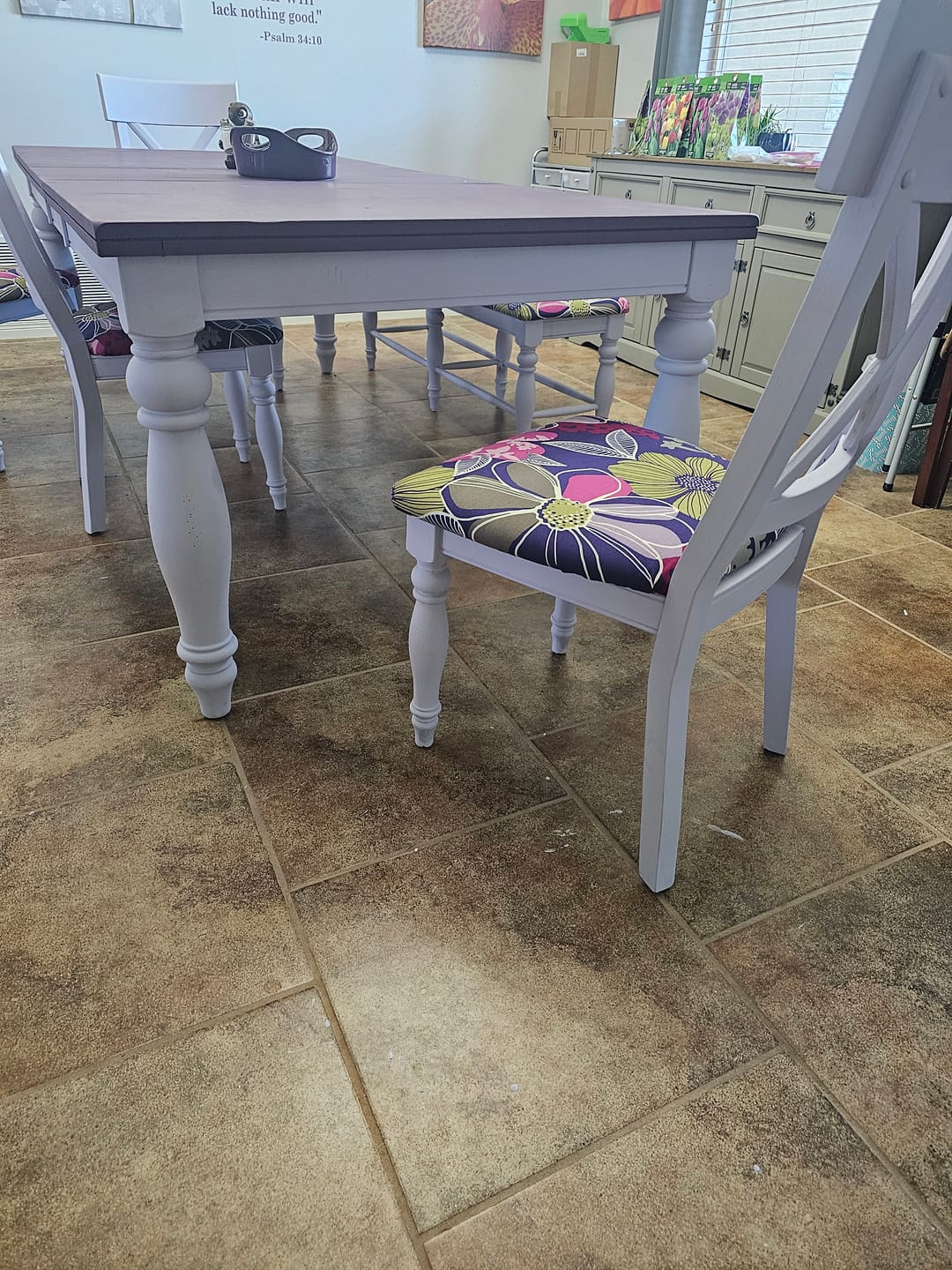 Customer photo review of Lilacs a Bloomin' - One Step Paint
