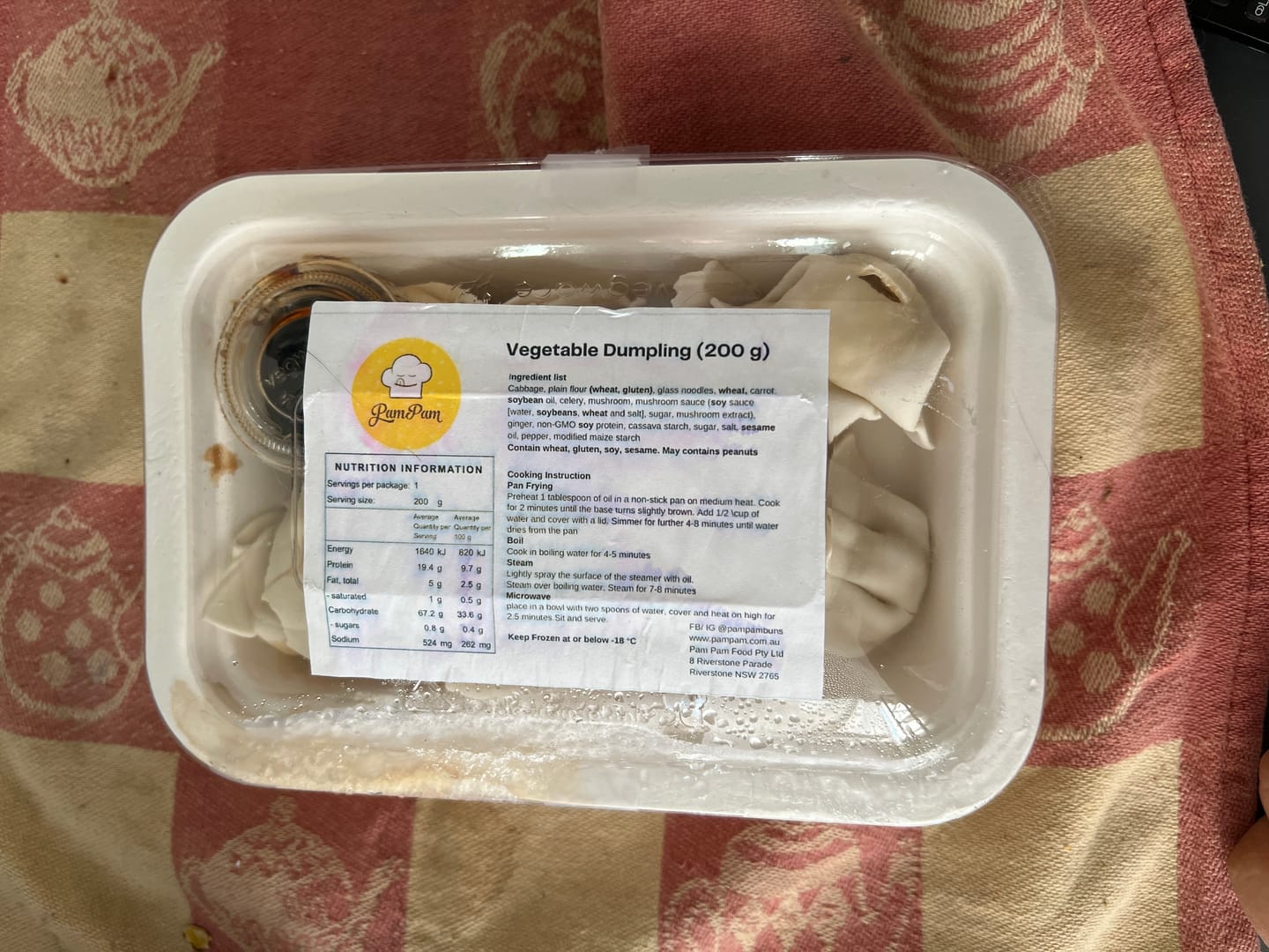 Customer photo review of Bundle 4 Asian Meals & Snacks Bundle
