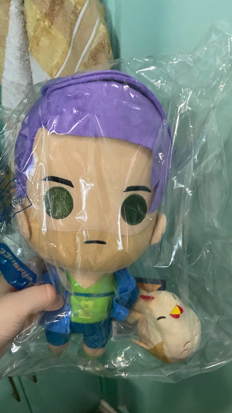 Customer photo review of Stardew Valley - Shane Collector's Plush